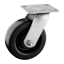 6 inch Rubber Caster with Roller Bearing