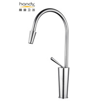 Single Lever Chrome plated Brass Kitchen Faucets