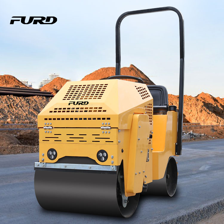 800 kg de conducción hidráulica Roller de carretera vibratoria Fyl-860