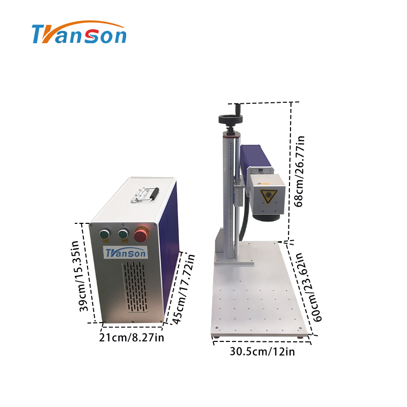 آلة الوسم بالليزر Transon CO2 لغير المعادن