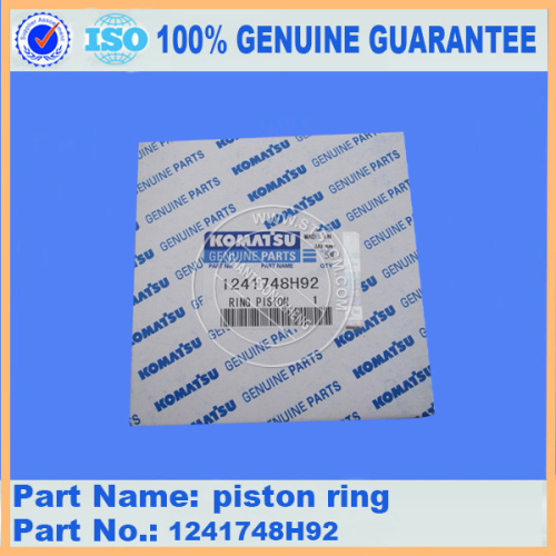 Segment de piston 1241748H92 PC300-7 pour pièces de moteur