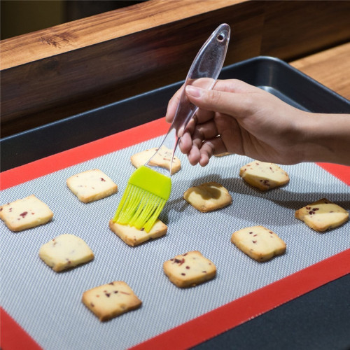 Silicone Bbq Baking Brush With PP Plastic Handle