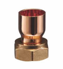 15mmx1/2 in End Feed Straight Tap Connector