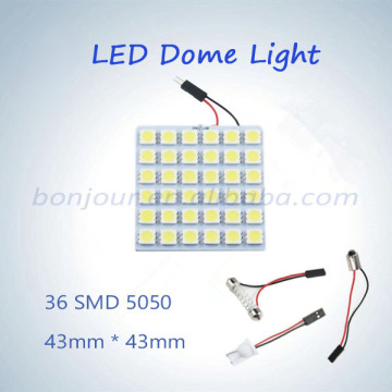 Auto Led Lights 12V 5050 36SMD Car Dome Light