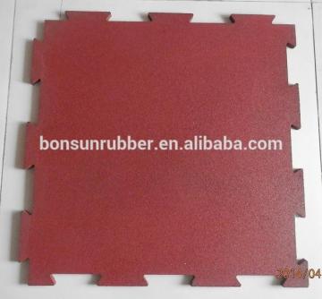Gym Rubber Flooring Tile, Outdoor Rubber Flooring Tile