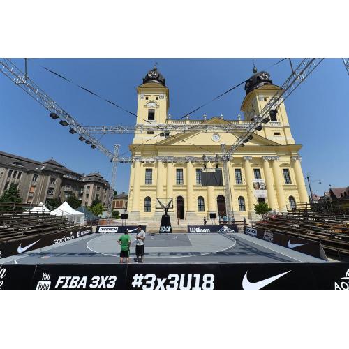 FIBA 3x3 Enlio SES ineinandergreifende Outdoor Sports Court -Fliesen 26