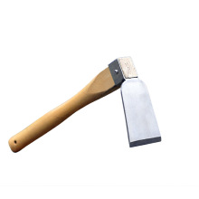 Factory Wholesale Wooden Handle Stainless Steel Single-hand Mini Garden Shovel Hoe