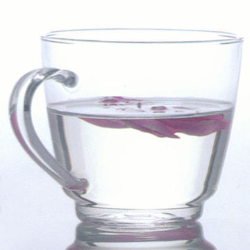 Heat-resistant and Microwave Safe, Translucent Glass Tea Cup