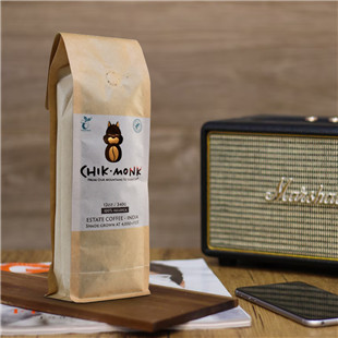 Custom-Hot-Stamp-Kraft-Paper-Biotre-Coffee-Bags-with-Side-Gusset
