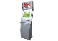 Telephone  / Transport Card Charge, Mall Retail Custom Dual Screen Kiosk / Kiosks