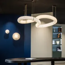 Modern Spanish Marble Pendant Light