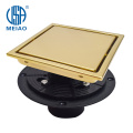 6 Inch Square Golden Shower Floor Drain