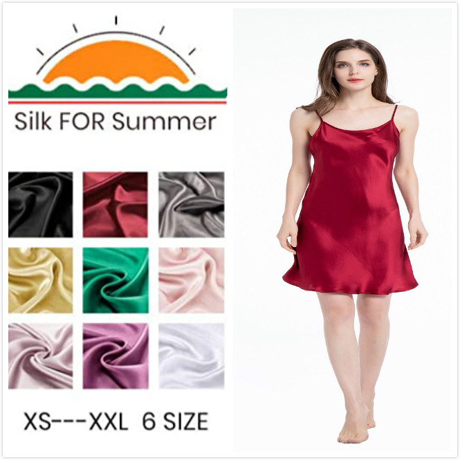 Camisón corto de camisola Short Chemise Nightdress