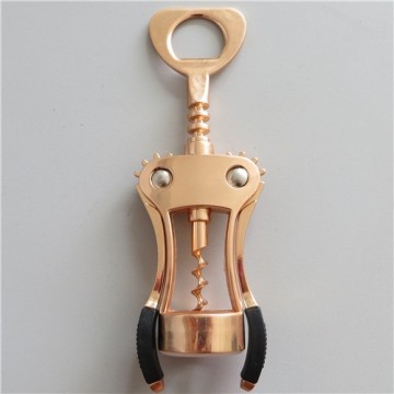 new copper zinc alloy corkscrew wine opener winged corkscrew