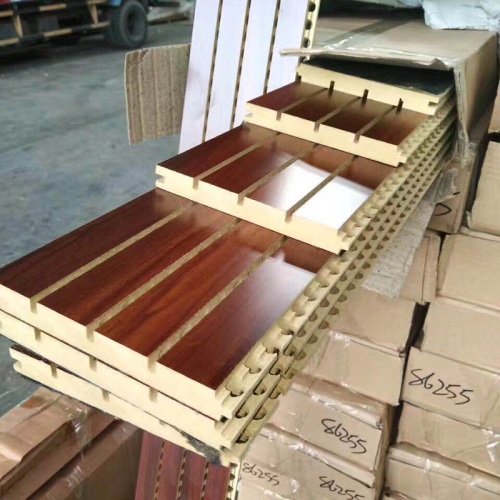 High NRC Decorative Acoustic Wood Panels