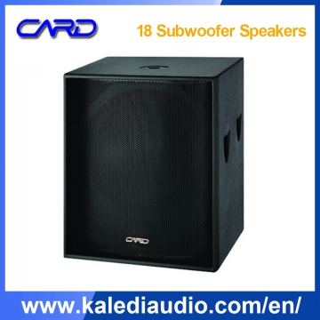 600W 18 inch sub woofer professional power speaker