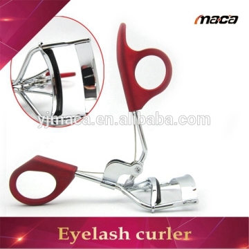 carbon steel eyelash curler with rubber handle