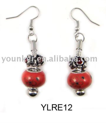 Fashion Handmade Ceramic beaded Charm earrings