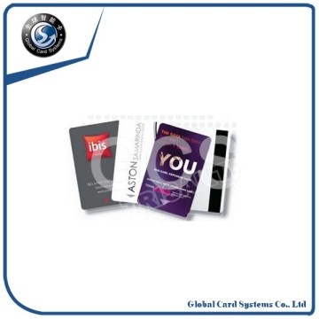 high quality offsetting printing key card lo-co and hi-co magnetic card