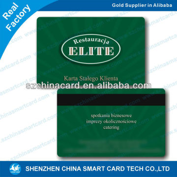 Nice Printing PVC QR Code Card Bar Code Card