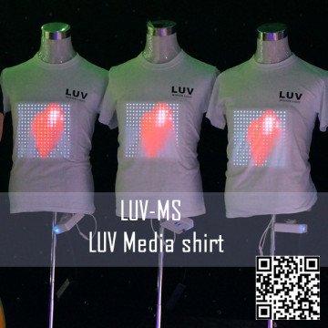 Advertisement LED T-Shirt /New Design EL Flah Panels