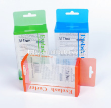 custom clear plastic folding boxes with color printing ,PVC/PP/PET boxes