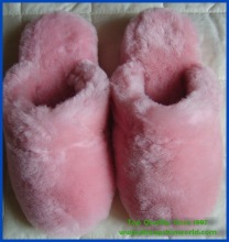 sheepskin wool indoor carpet slipper