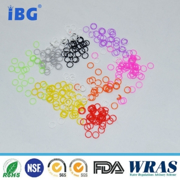 colorful o ring rubber part