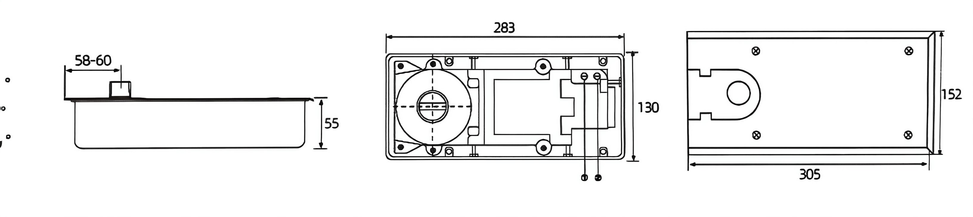 ربيع الكلمة الهيدروليكية hydraulic floor spring