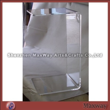 Small Clear Elegant Acrylic End Table