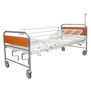 Manual Nursing Bed With 2 Cranks