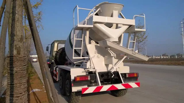 6×6 military mixer truck