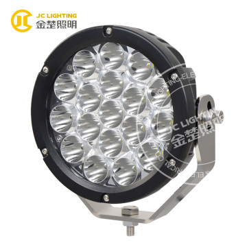 New round Cree IP67 7" inch 90W led driving lights for sale, led motorcycle driving lights