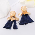 Fashion color Earrings tassel Bohemian Earrings suitable for women and girls jewelry fashion Valentine's day birthday party gift