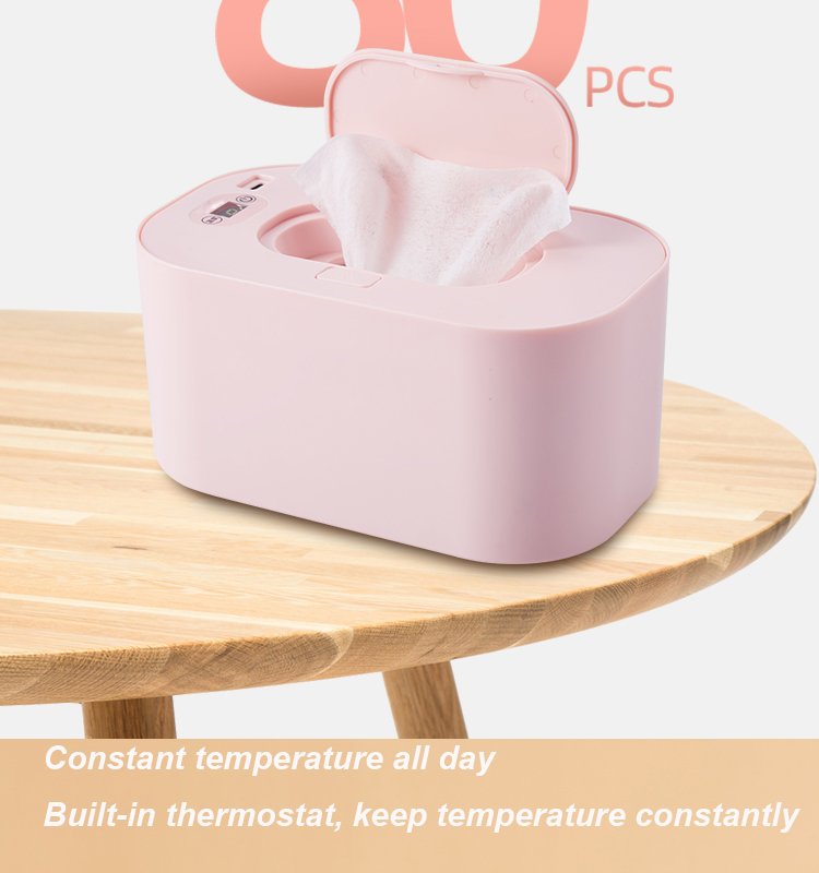 Portable Baby Wipes Warmer Warms Quickly And Evenly, Usb Rechargeable Wipes Warmer For Home & Travel