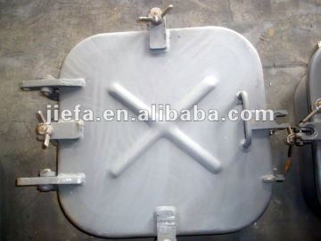 marine steel hatch cover