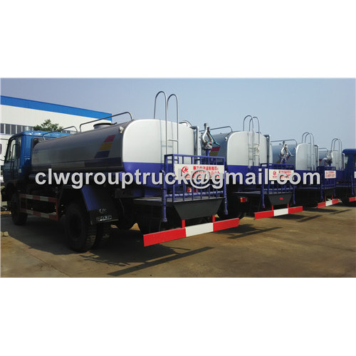 Dongfeng Teshang 10-12.5CBM Water Bowser Tank Truck