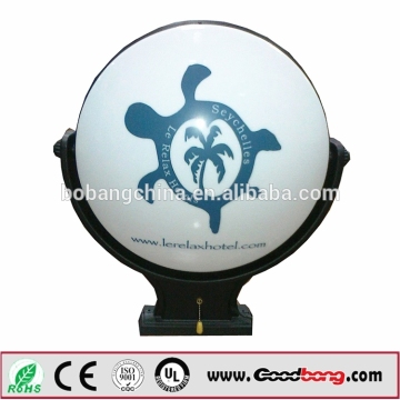 Outdoor 3D Acrylic Wall Mount light box advertising