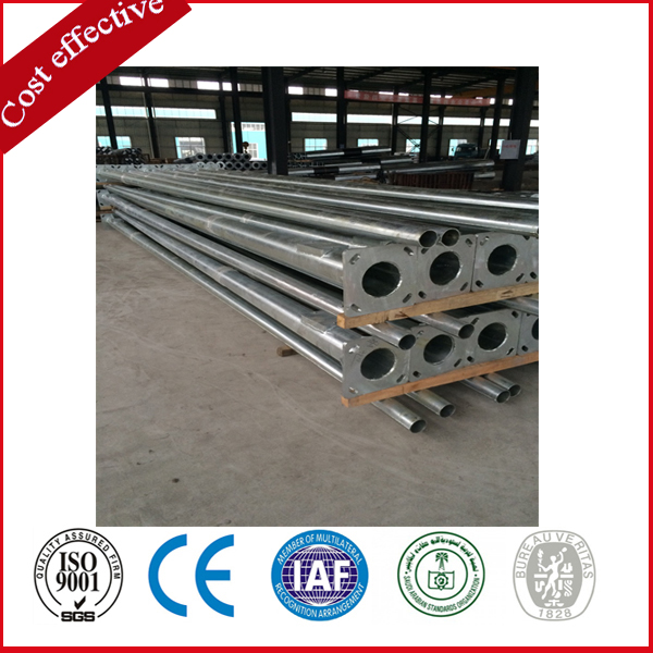 Galvanized Goun Road Cart Cart Store Poles