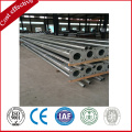 Galvanized Steel Road Street Light Poles With Single Arm