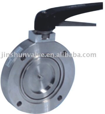 manual vacuum butterfly valve(manual butterfly valve)
