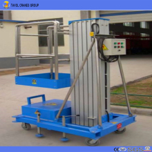 Mobile portable aluminum one post lift