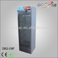 Large capacity ice cream upright merchandiser