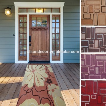 Anti slip waterproof multiple door mat