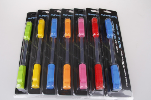 7 Kinds of Colors Available Super Flare LED Bicycle Light