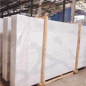 Marble Looking Quartz Stone Slab