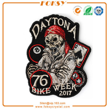 Daytona logo mummy 2017 wholesale embroidered patches