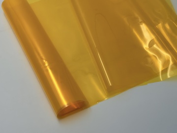 Flexible Super Clear Vinyl Orange Film