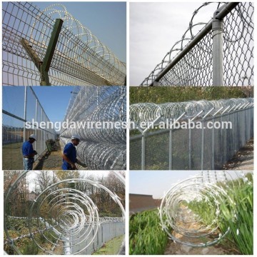 razor barbed wire/used fencing for sale/pvc fencing/used wrought iron fencing for sale