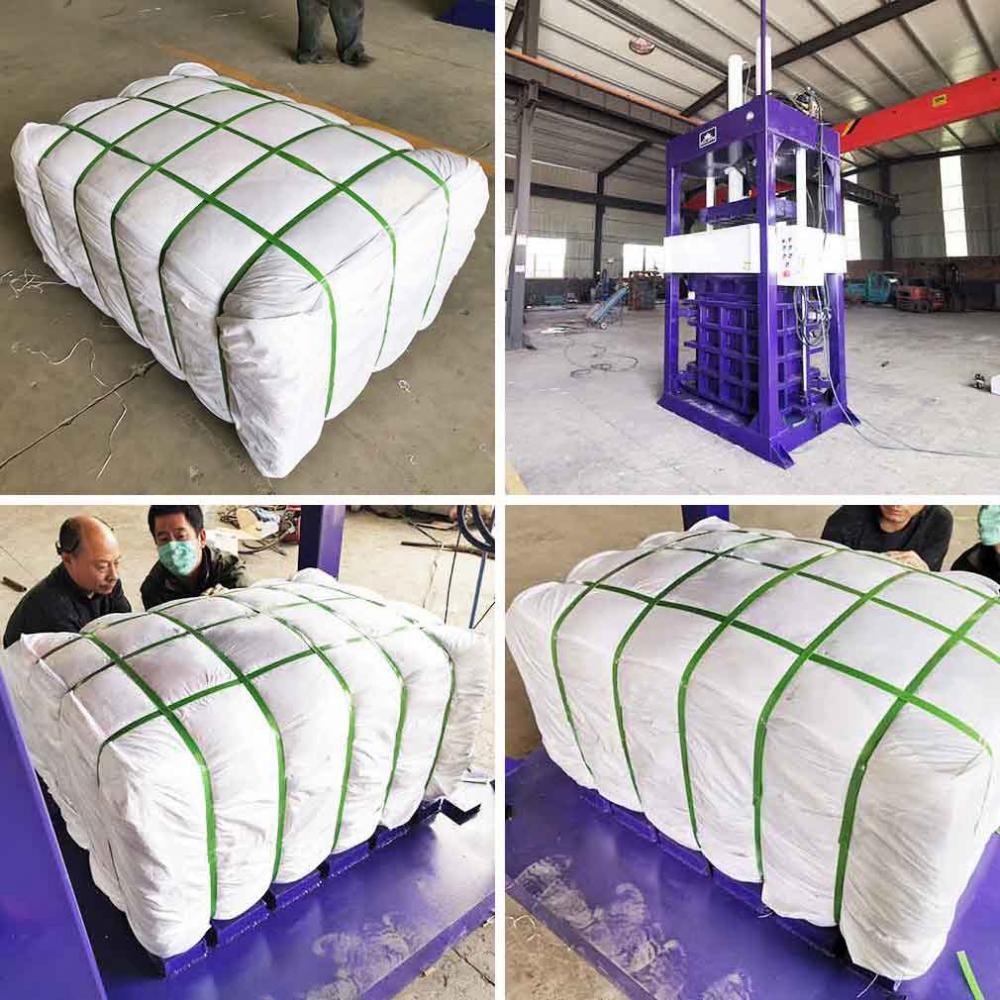 lifting Chamber Textiles Packing Machine